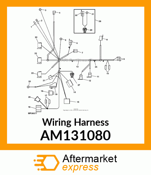 Wiring Harness AM131080