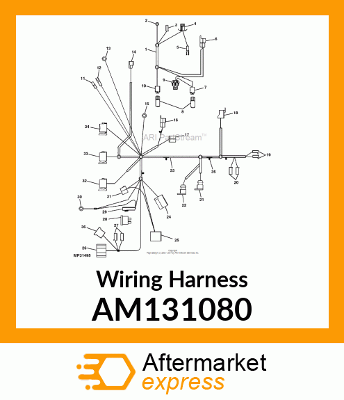 Wiring Harness AM131080