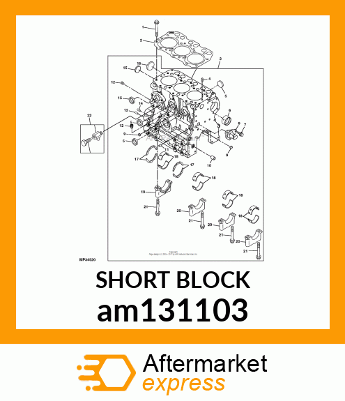 SHORT BLOCK am131103