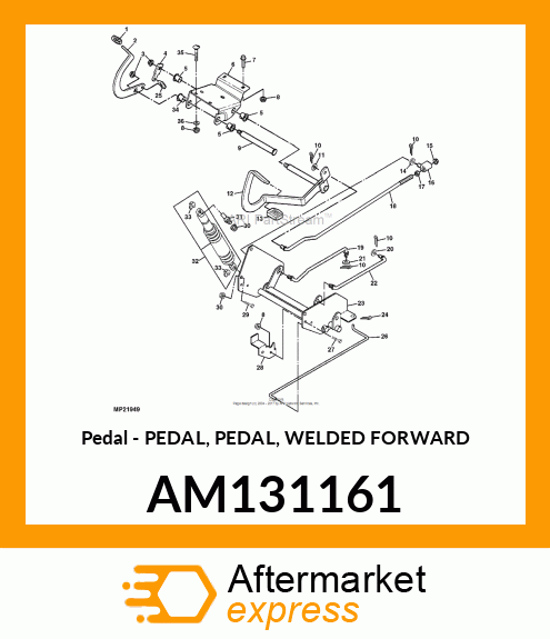 Pedal AM131161