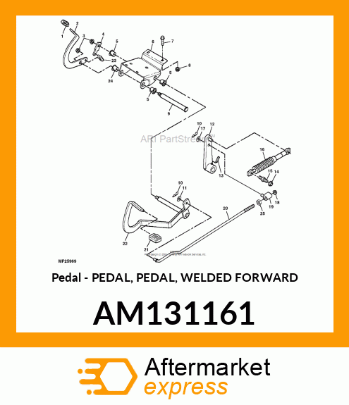 Pedal AM131161