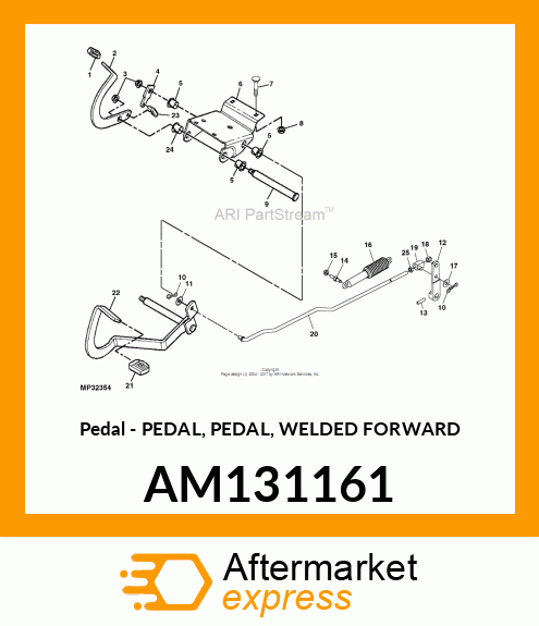 Pedal AM131161