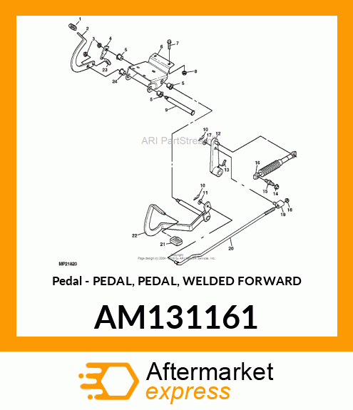 Pedal AM131161