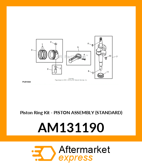 Piston Ring Kit AM131190