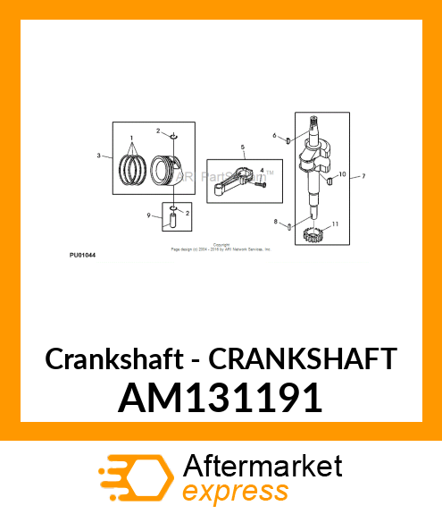 Crankshaft AM131191