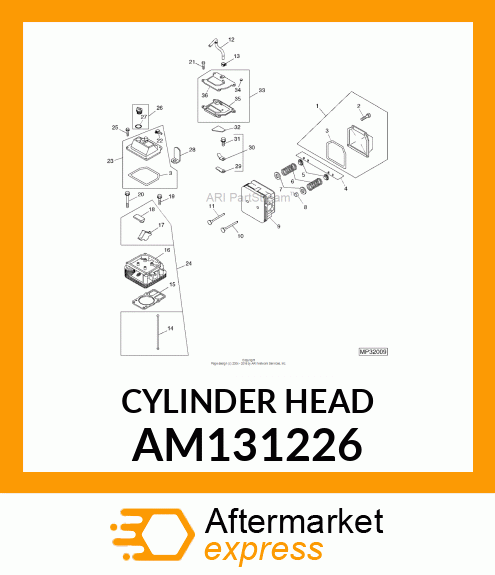 CYLINDER HEAD AM131226