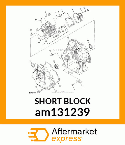 SHORT BLOCK am131239