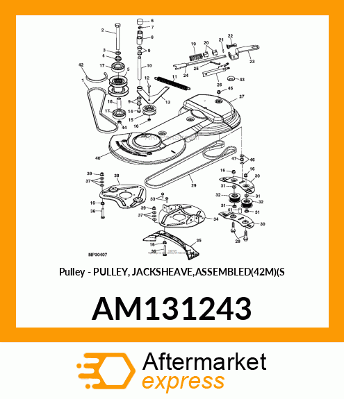 Pulley AM131243