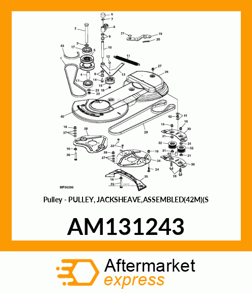 Pulley AM131243