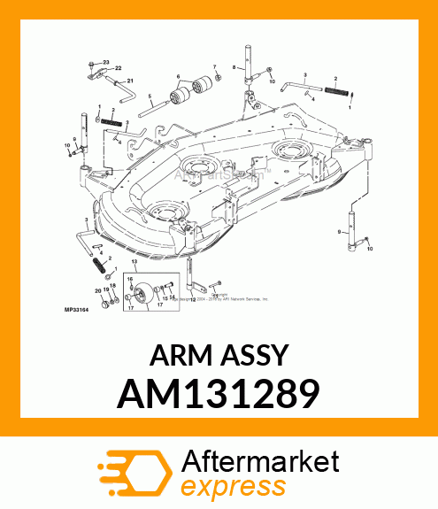 ARM, LH GAGE AM131289