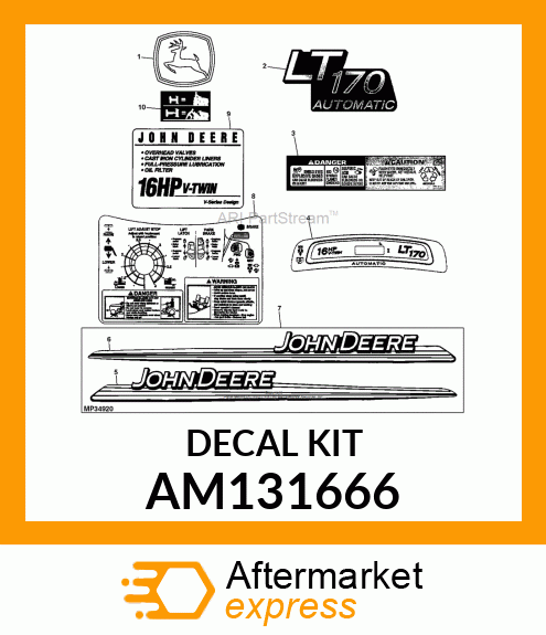 Label Kit AM131666