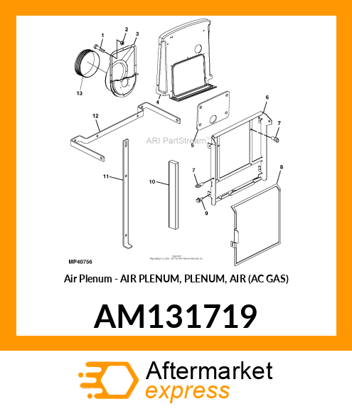 Air Plenum AM131719