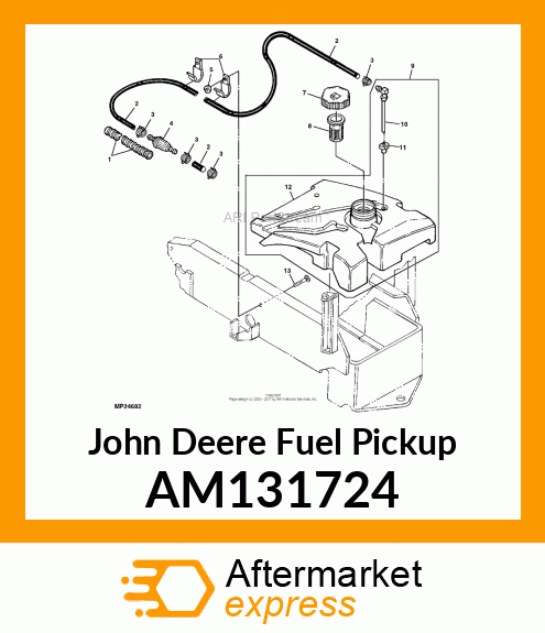 PICKUP, FUEL ASSY AM131724