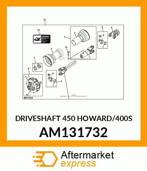 Universal Joint AM131732