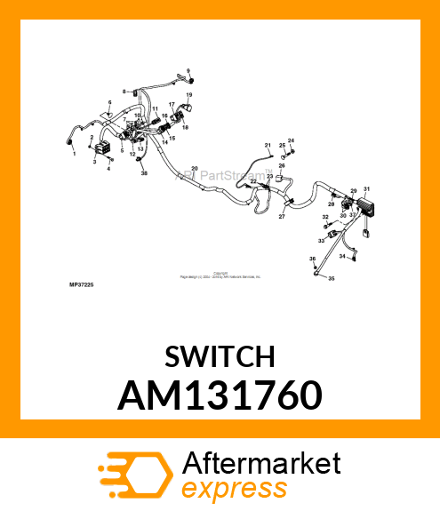 SWITCH, SWITCH, INVERTER RESET AM131760