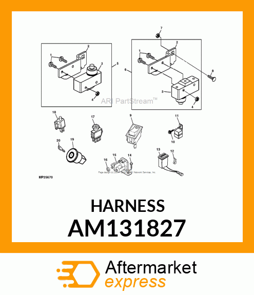 Wiring Harness AM131827