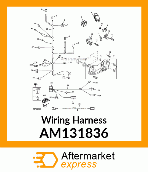 Wiring Harness AM131836