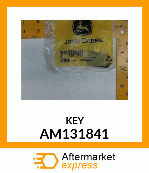 KEY, PADDED IGNITION AM131841