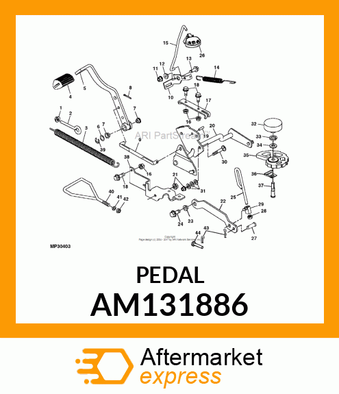 Pedal AM131886