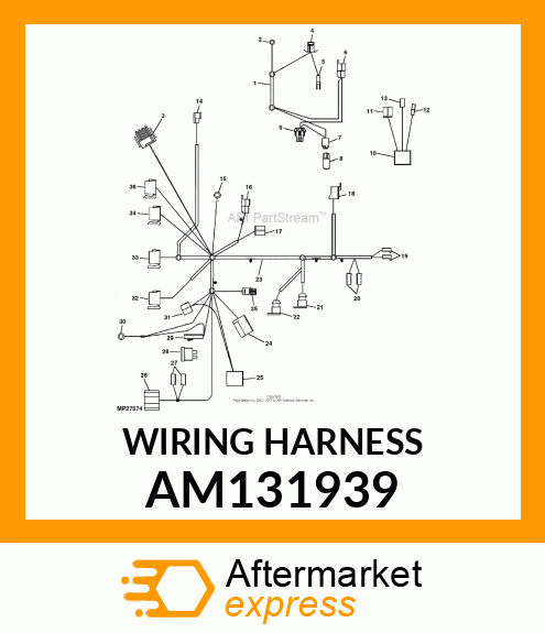 Wiring Harness AM131939