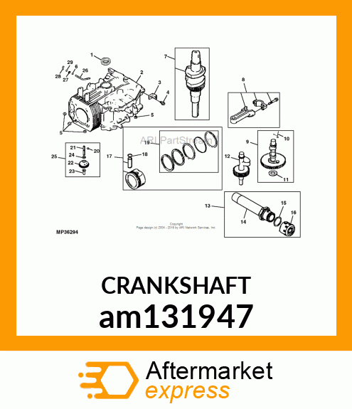 CRANKSHAFT am131947