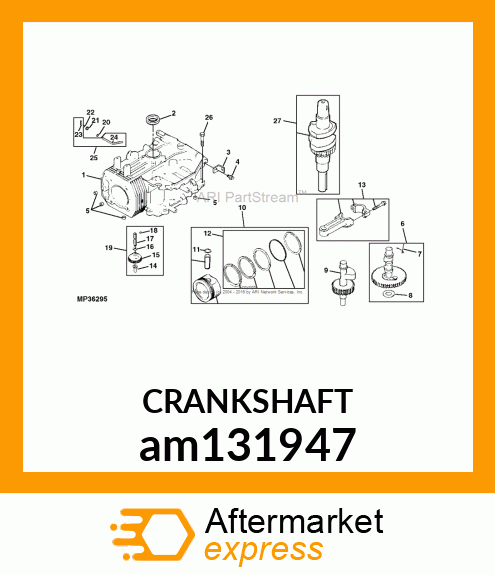 CRANKSHAFT am131947