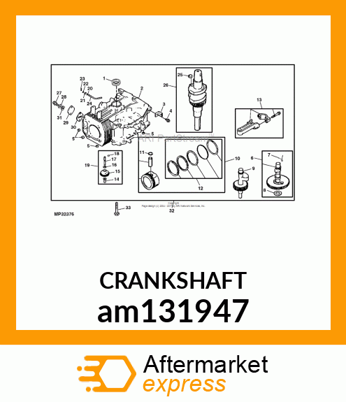 CRANKSHAFT am131947