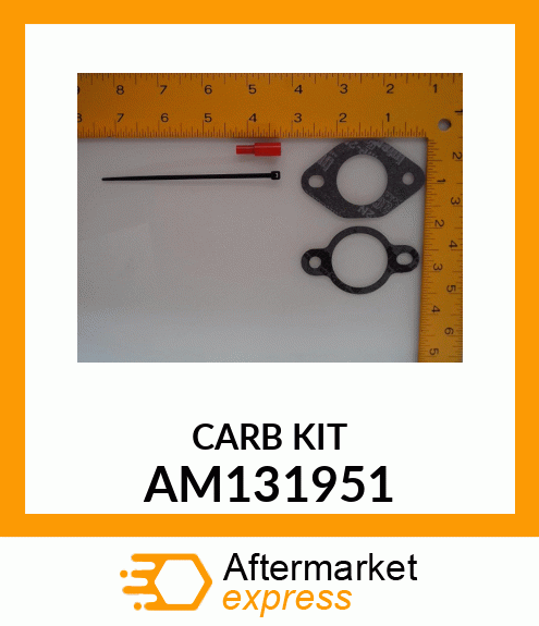 KIT, CARBURATOR W/GASKETS AM131951