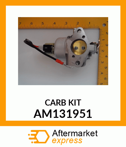 KIT, CARBURATOR W/GASKETS AM131951