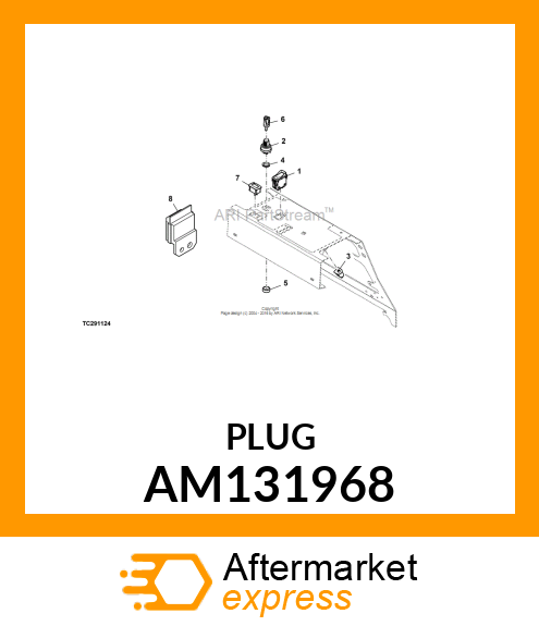 SWITCH, SWITCH, SEAT AM131968