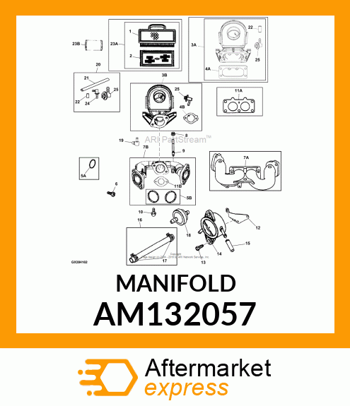 INTAKE MANIFOLD AM132057