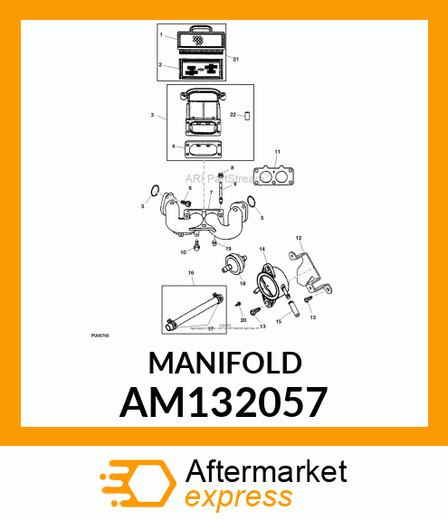 INTAKE MANIFOLD AM132057