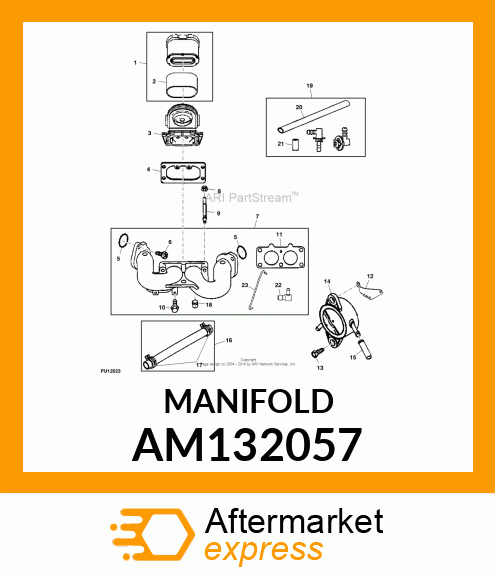 INTAKE MANIFOLD AM132057