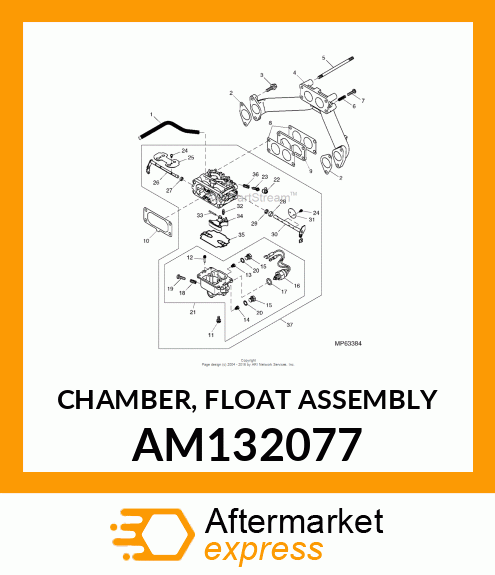 CHAMBER, FLOAT ASSEMBLY AM132077