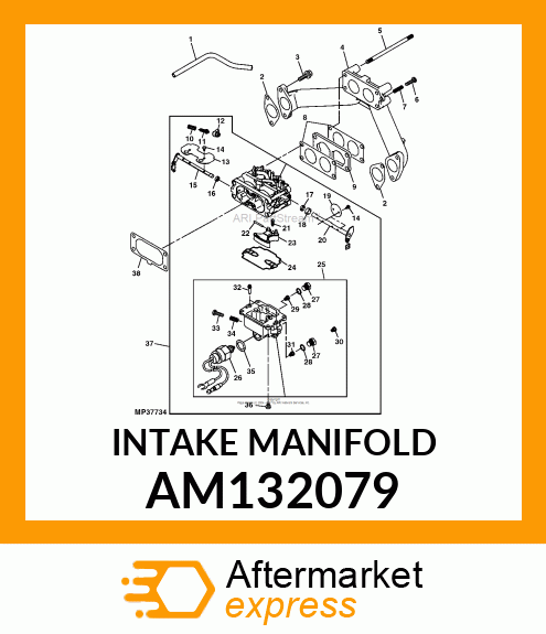 INTAKE MANIFOLD AM132079