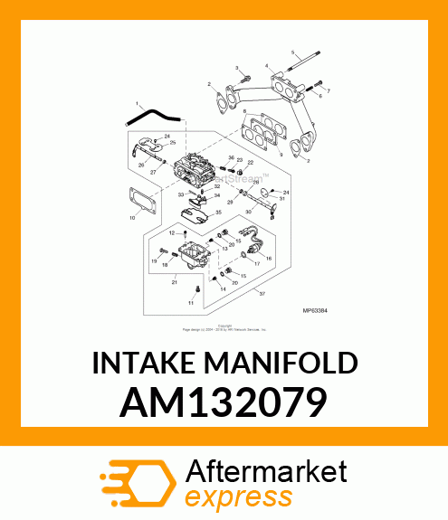 INTAKE MANIFOLD AM132079