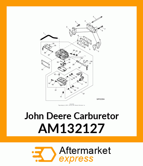 CARBURETOR ASSEMBLY AM132127