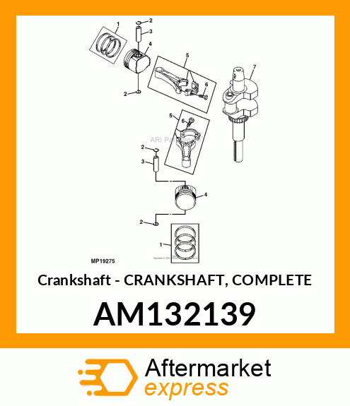 Crankshaft AM132139