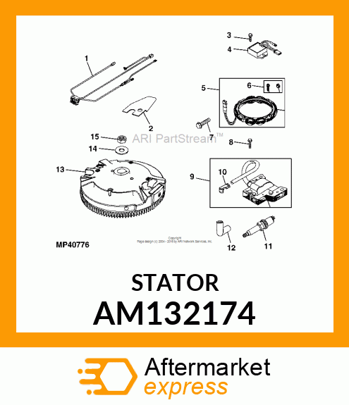 ALTERNATOR AM132174