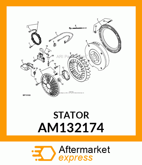 ALTERNATOR AM132174