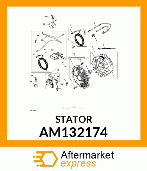 ALTERNATOR AM132174