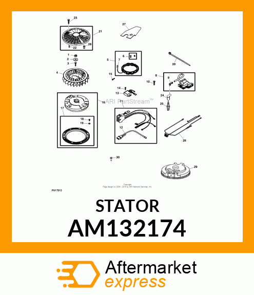 ALTERNATOR AM132174