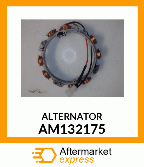 ALTERNATOR, 3 AMP AM132175