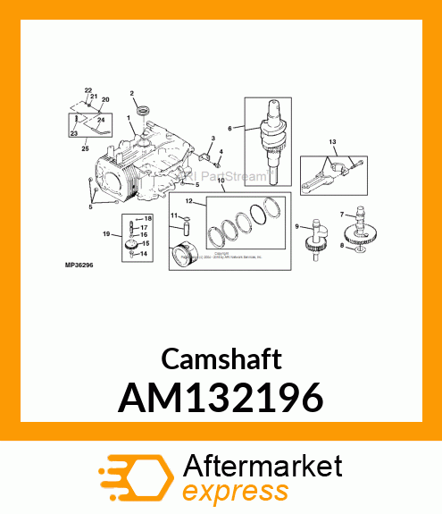 Camshaft AM132196