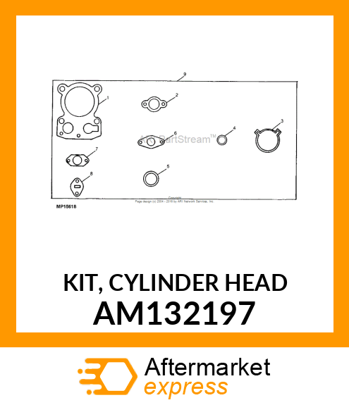 Head Kit AM132197