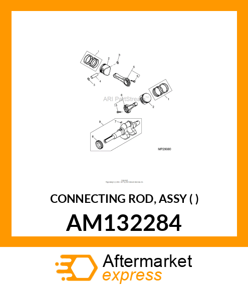 CONNECTING ROD, ASSY (AM132284 ) AM132284