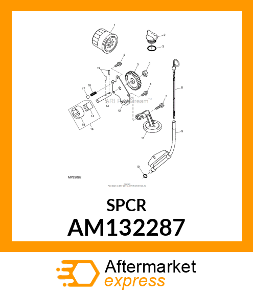 PUMP, ROTOR AM132287