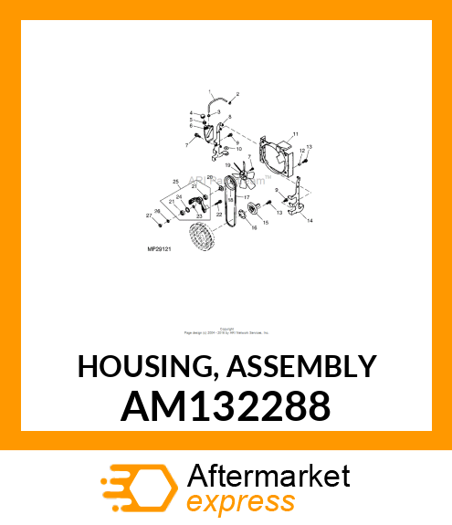 HOUSING, ASSEMBLY AM132288