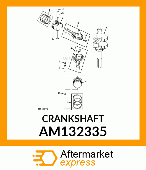 Crankshaft AM132335