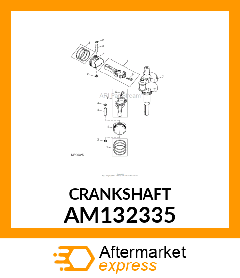 Crankshaft AM132335